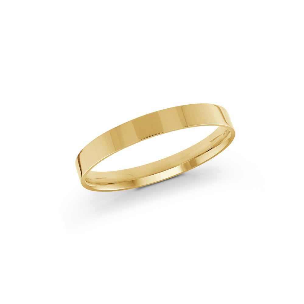 Yellow Gold Men's Ring Size 2mm (J-213-02YG)